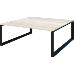 Стол переговорный на металлокаркасе Аргентум-МП НТМП.О-160.11 Сосна винтер/Антрацит