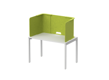 Трехсторонняя кабина-экран трапецевидной формы 156х60х45 (17 Хвойно-зеленый)