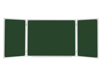 Доска 3-элементная магнитная под мел 2000х750мм