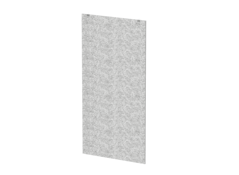 Перегородка без декора (фурнитура в комплекте) 100х1,2х200 (08 Серый мрамор)