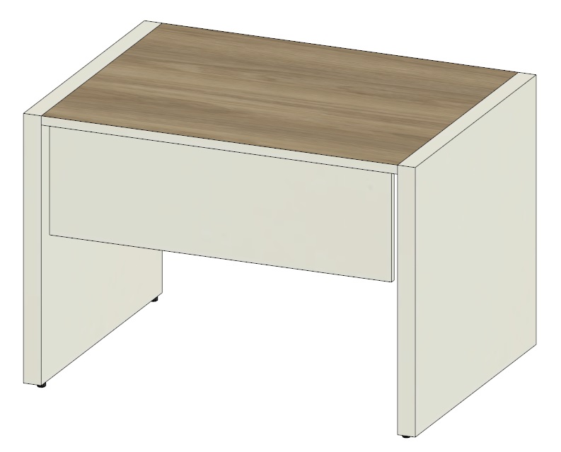 Стол с опорами 1700х800