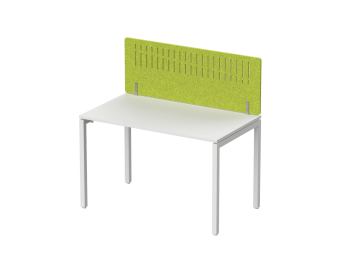 Экран фронтальный / боковой, с декором "Диаграмма роста" , без фурнитуры 120х1,2х40 (17 Хвойно-зеленый)