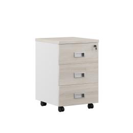 Тумба подкатная, 3 ящика Tess Wood TES28430321