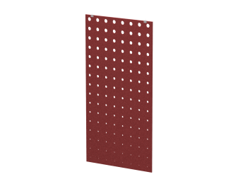 Перегородка с декором "Фритты" (фурнитура в комплекте) 120х1,2х240 (35 Малиновый сироп)