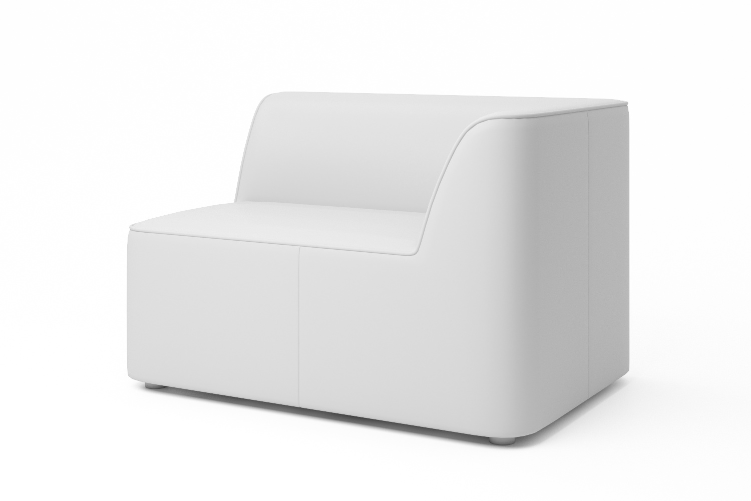 Мягкая секция угловая Si-line L8-1DR