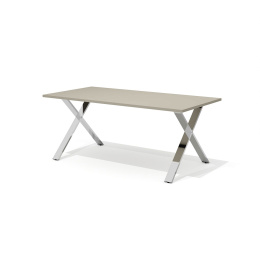 Стол руководителя (с прямыми торцами) Kvins Slim Kvs-180k