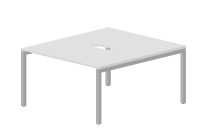 Составной стол 2 эргономичных выреза Bench Polo PEN2TV148