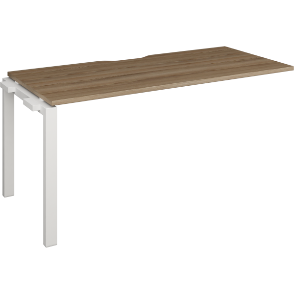 Модуль линейный на металлокаркасе Аргентум-МП НТМП.П-180Э Дуб сафари/Белый