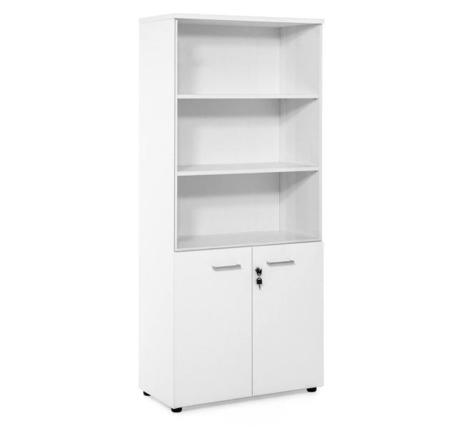 TOUR ШКАФ ОТКРЫТЫЙ 80*182 БЕЛЫЙ 80H008 W3 alum