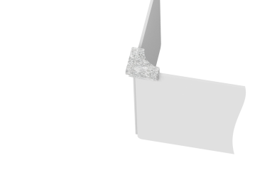 Соединитель экранов угловой, для 2-х экранов (08 Серый мрамор)