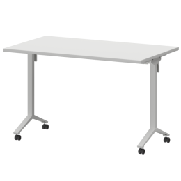 Стол мобильный складной Моби МБ25-120.70 Белый/Белый