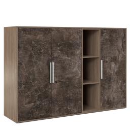 Шкаф средний 3 створки, с нишей B-tone BTN36152242