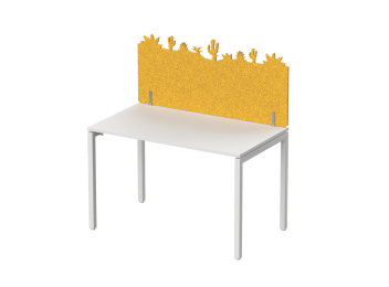 Экран фронтальный / боковой, с декором "Пустыня Чихуахуа", без фурнитуры  100х1,2х60 (29 Манго)