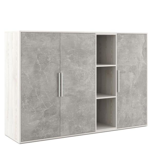 Шкаф средний 3 створки, с нишей B-tone BTN36152231