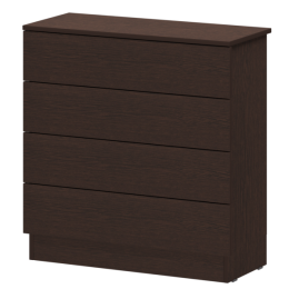 Комод 4 ящика Арго HOME Н-3263 Дуб венге