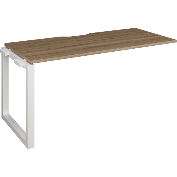 Модуль линейный на металлокаркасе Аргентум-МП НТМП.О-140Э Дуб сафари/Белый