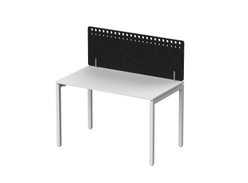 Экран фронтальный / боковой,  с декором "Фритты", без фурнитуры 120х1,2х50 ( 10 Смокинг)