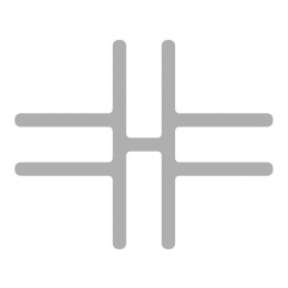 Комплект соединителей Х-образных (2шт.) R-line