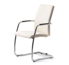 WELL_SEAT Кресло на полозьях БЕЖЕВЫЙ/ХРОМ