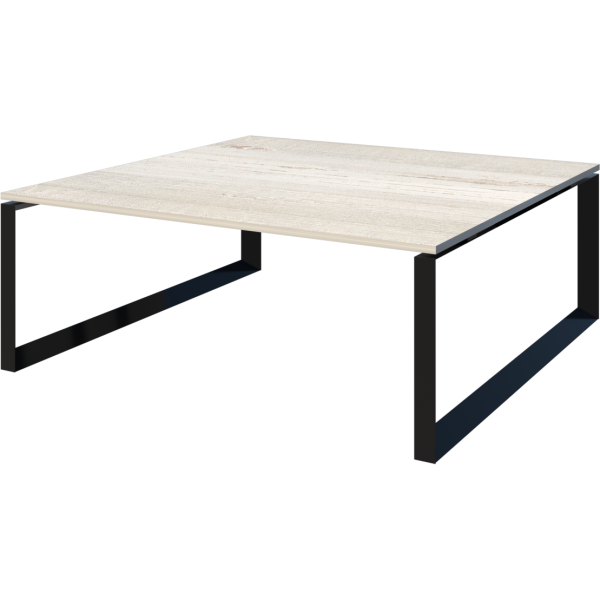 Стол переговорный на металлокаркасе Аргентум-МП НТМП.О-160.11 Сосна винтер/Антрацит