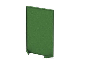 Перегородка без декора 100х40х140 (18 Базилик)