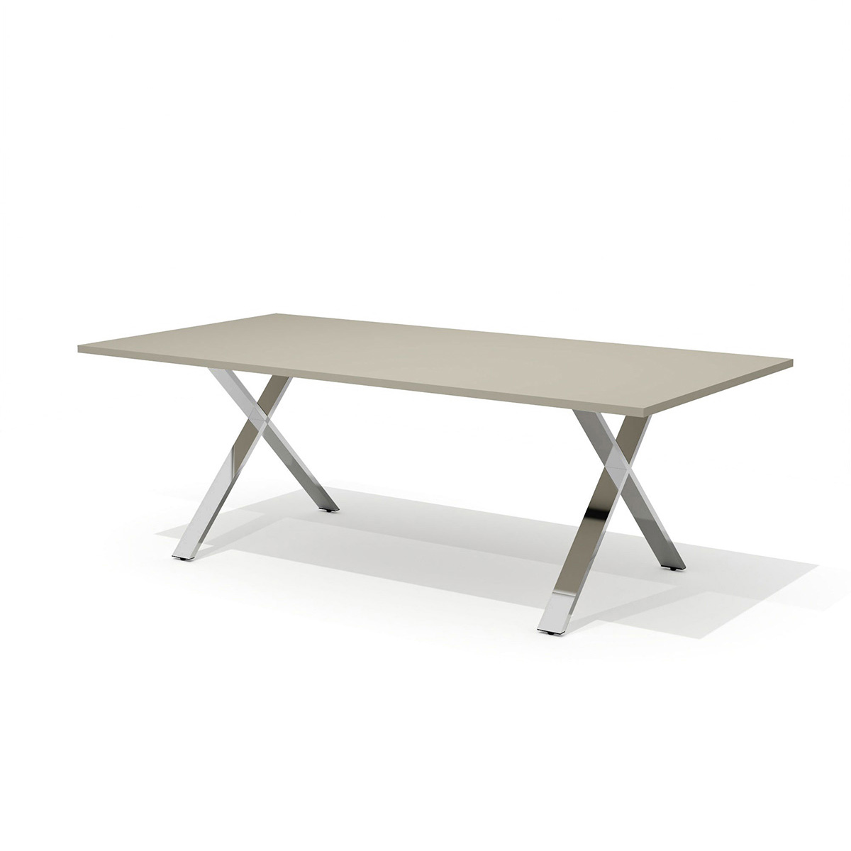 Стол для переговоров (с прямыми торцами) Kvins Slim Kvs-220k