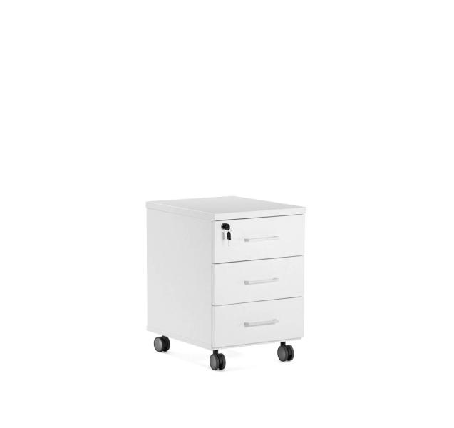 TOUR ТУМБА ПОДКАТНАЯ STANDARD БЕЛЫЙ 80T001 W3W3 alum