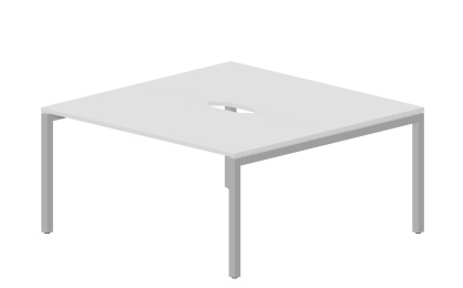Составной стол 2 эргономичных выреза Bench Polo PEN2TV168