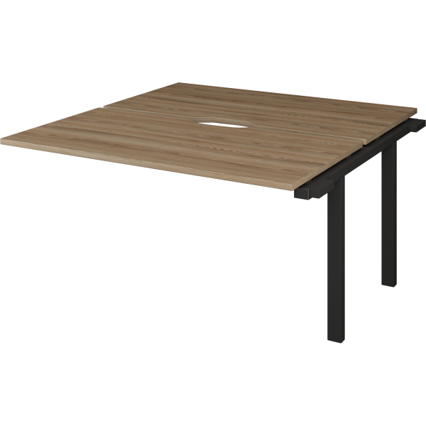 Модуль двойной на металлокаркасе Аргентум-МП НТМП.ПО.Б2-160Э Дуб сафари/Антрацит