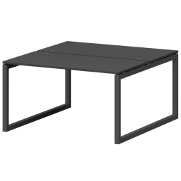 Бенч двойной на металлокаркасе Смарт СМС2-О-18К.149.Пр50 Графит/Антрацит