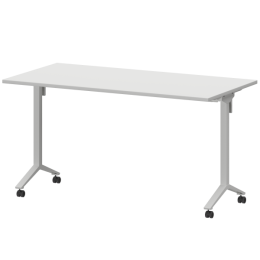 Стол мобильный складной Моби МБ22-140.70 Белый/Белый