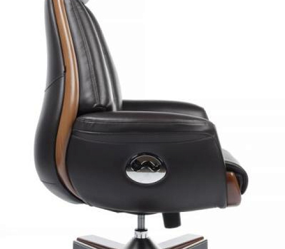 Кресло Byron YS1505A Коричневое (YSN003) натуральная кожа