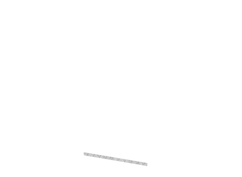 Отбойник для стеновой панели с рустом "Ромб" 120х1,2х50 (08 Серый мрамор)