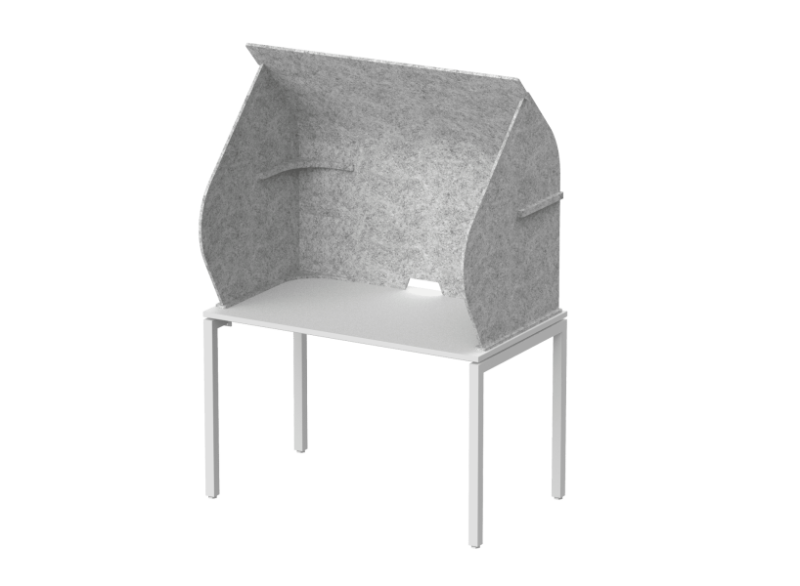 Кабина-капсула с фигурными боковыми стенками 118х61х140 (08 Серый мрамор)