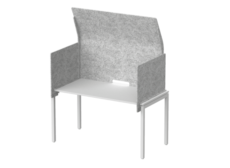 Кабина с высоким экраном-парусом 155х86х113 (08 Серый мрамор)