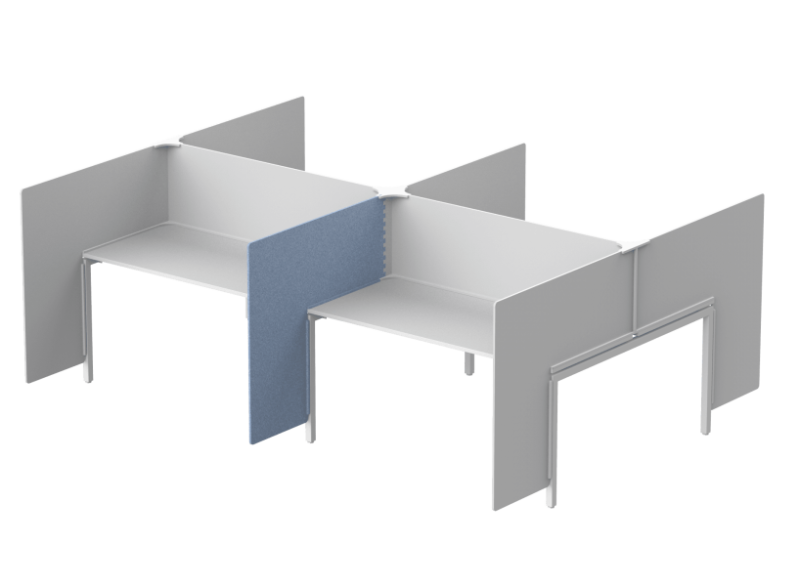 Модуль боковой -ширма 114х4х110 (11 Незабудка)