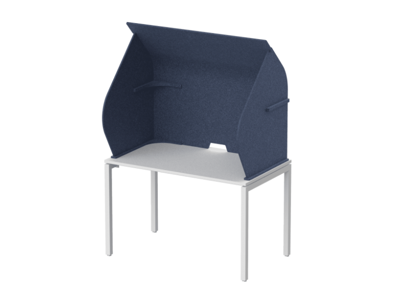 Кабина-капсула с фигурными боковыми стенками 118х61х140 (05 Синий шторм)