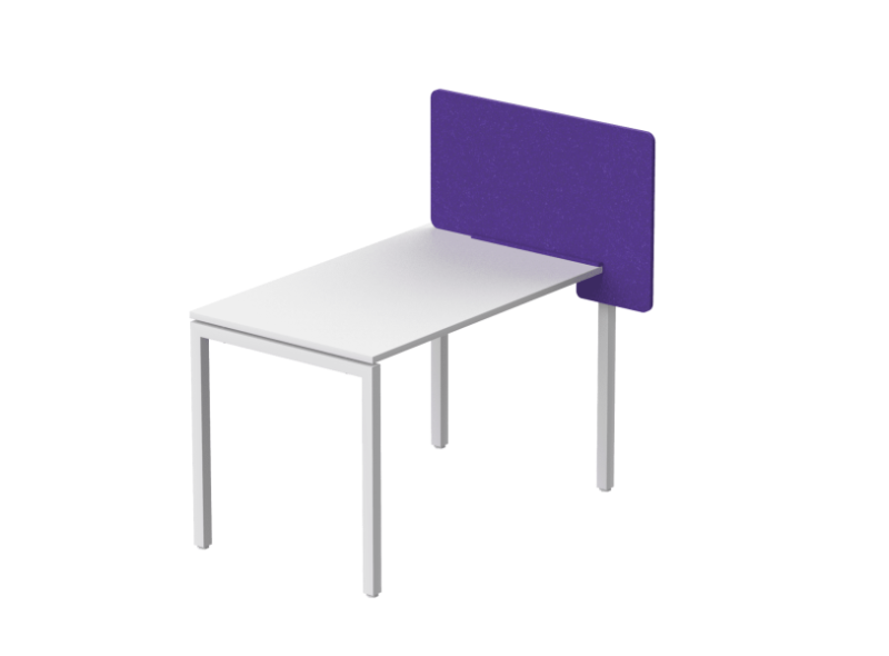 Экран боковой для столешниц толщиной 25 мм,  без декора 95х6х50 (32 Лавандовое поле)