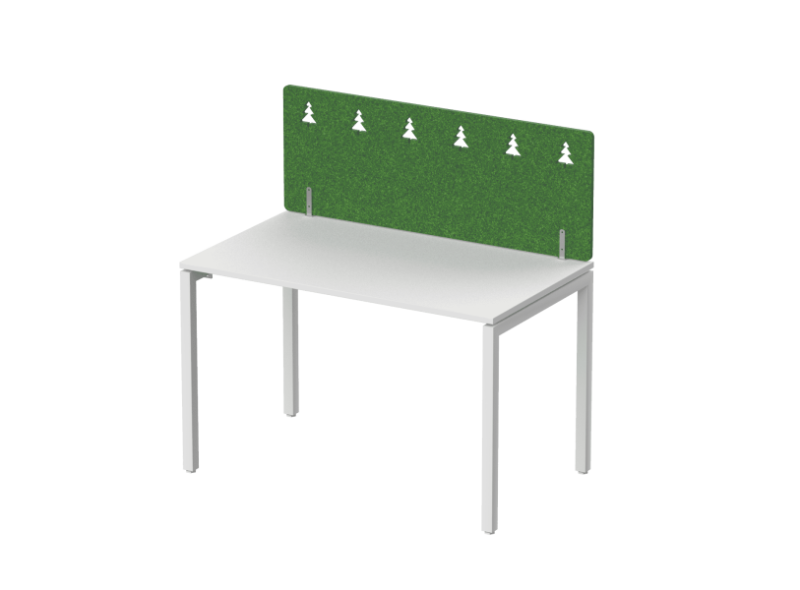 Экран фронтальный / боковой, с декором "Темный лес", без фурнитуры 70х1,2х50 (18 Базилик)